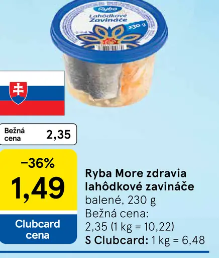 Ryba More Zdravia Lahôdkové zavináče