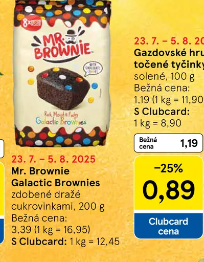 Mr. Brownie Galactic Brownies