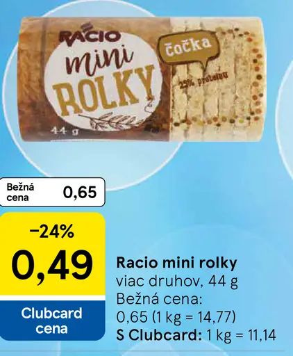 Racio mini rolky