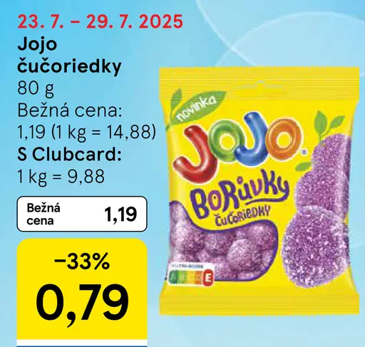 JOJO Čučoriedky
