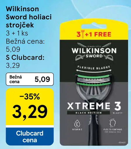 Wilkinson Sword holiaci strojček 3 + 1 ks