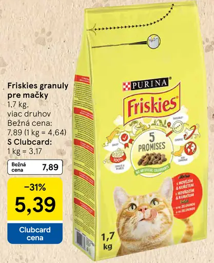Friskies granuly pre mačky