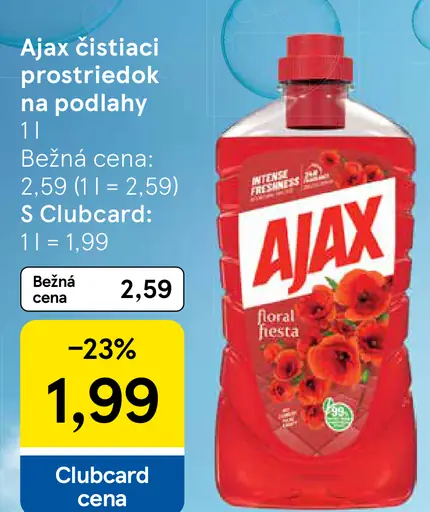 Ajax čistiaci prostriedok na podlahu
