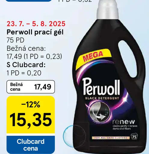 Perwoll prací gél