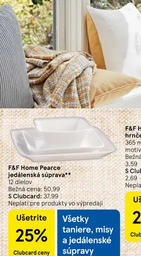 F&F Home Pearce jedálenská súprava