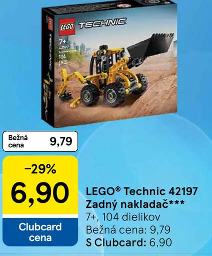 LEGO Technic Zadný nakladač