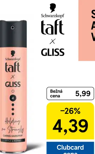 Schwarzkopf Taft lak na vlasy