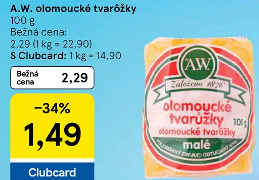A.W. olomoucké tvarôžky