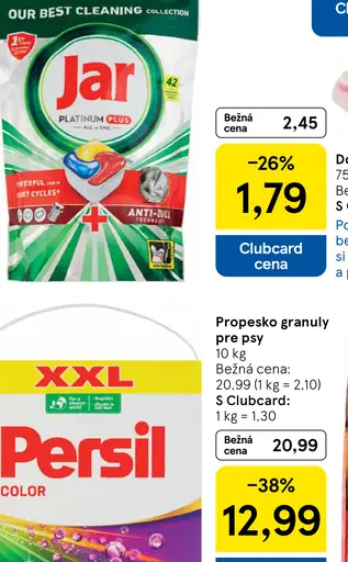 Jar Tablety do umývačky