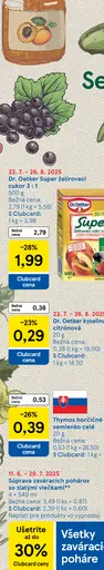 Dr. Oetker Super želírovací cukor 3:1