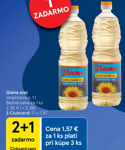 Giana olej slnečnicový