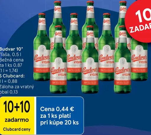 Budvar plechovka 10°