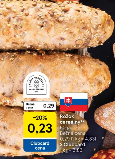 Rožok cereálny