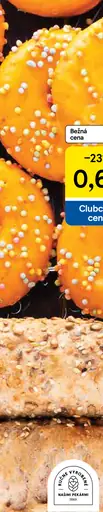Donut s marakujovou náplňou