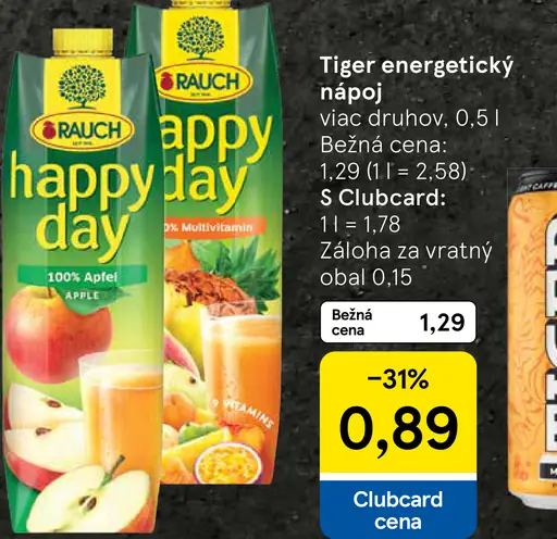 Happy Day džús 100 %