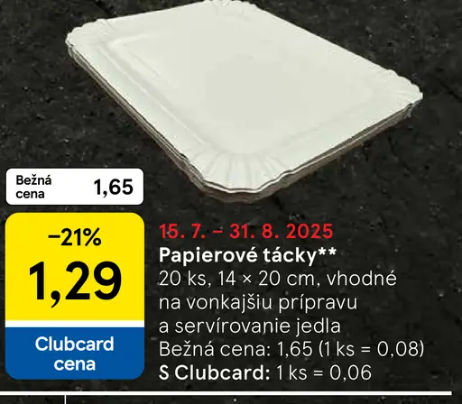 Papierové tácky