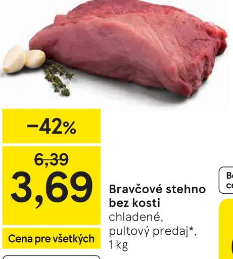 Bravčové karé bez kosti chladené