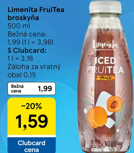 Limentia FruiTea broskyňa
