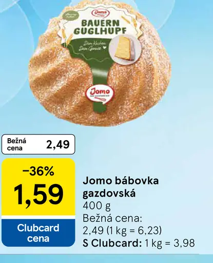 Jomo Bábovka gazdovská
