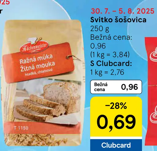 Küchenmeister ražná múka
