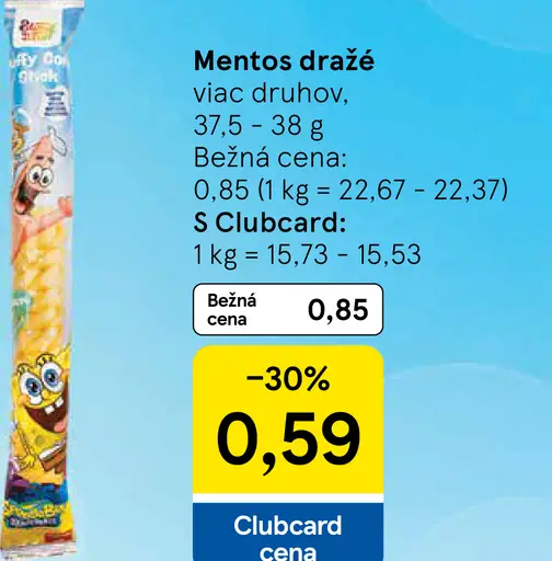 Mentos dražé