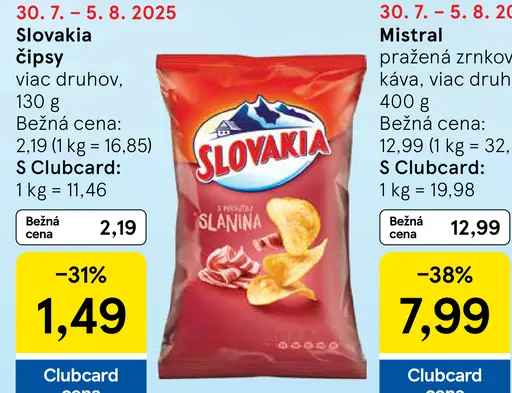 Slovakia čipsy
