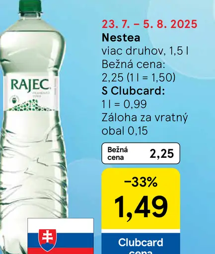 Rajec Pramenitá voda sýtená