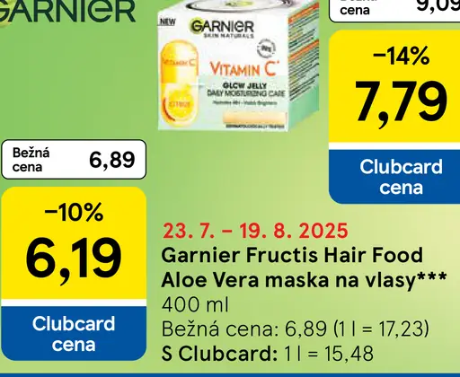 Garnier Fructis Hair Food ALOE VERA, maska na vlasy