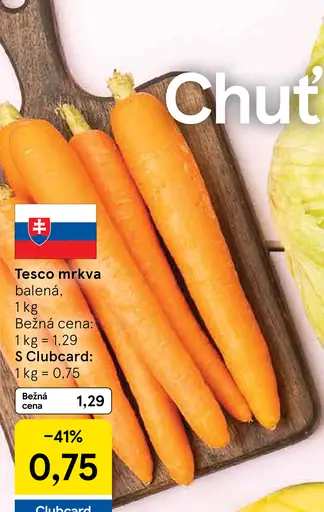 Tesco mrkva