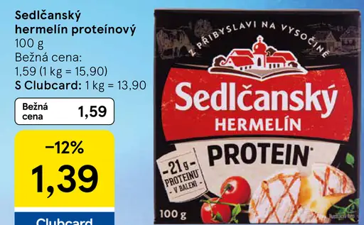 Sedlčanský Protein hermelín