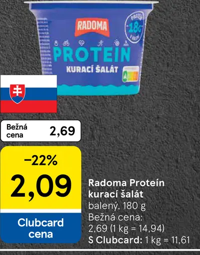 Radoma Proteín kurací šalát