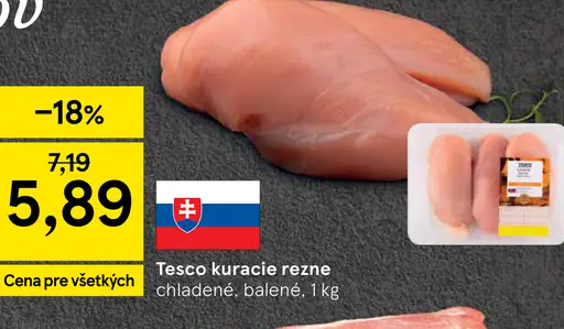 Tesco kuracie stehná celé