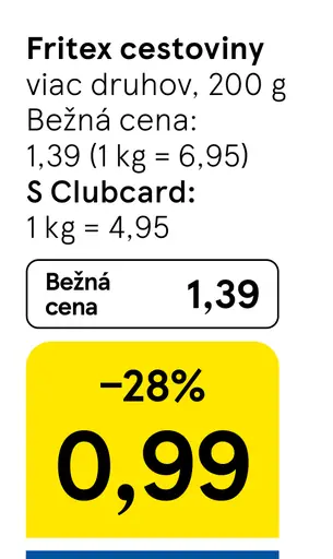 Fritex cestoviny