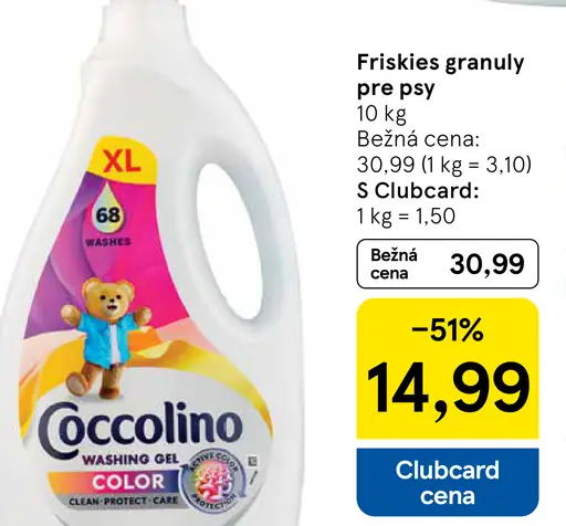 Coccolino prací gél