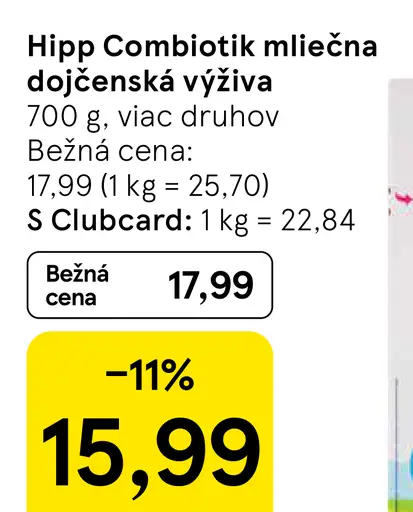 Hipp Combiotik mliečna dojčenská výživa