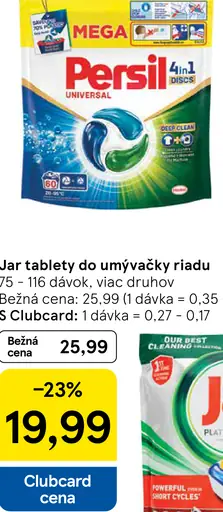 Persil pracie kapsuly