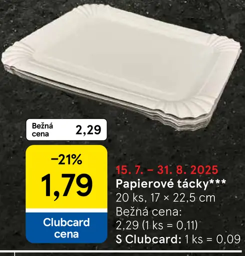Papierové tácky