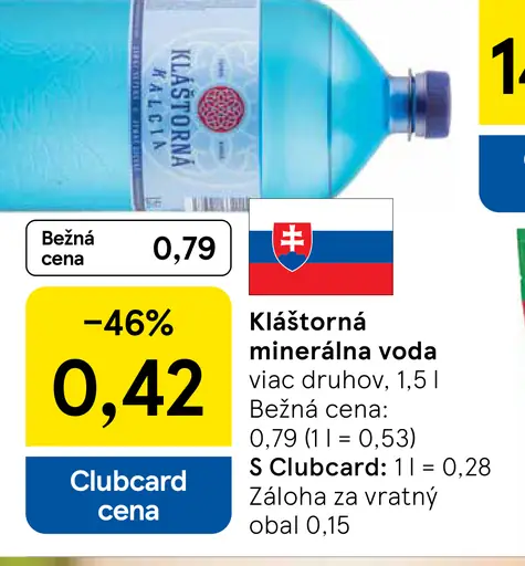 Kláštorná minerálna voda