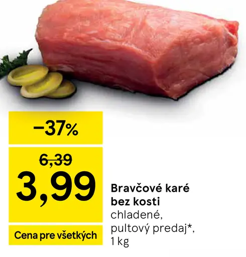 Bravčové stehno bez kosti