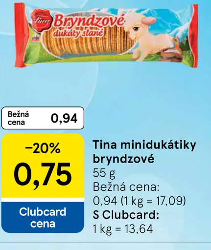 Tina minidutáčky bryndzové