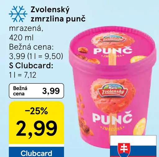 Zvolenský Zmrzlina punč