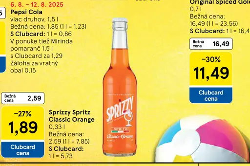 Sprizzy Spritz Classic Orange