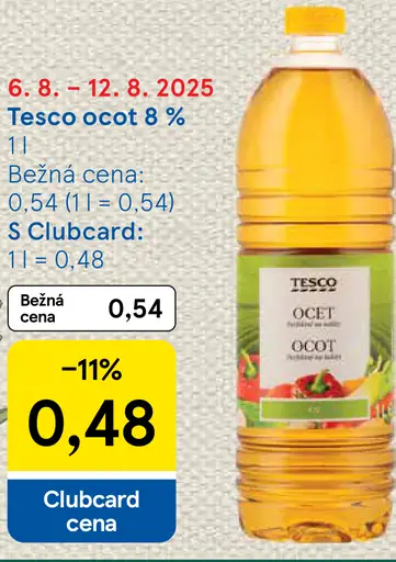 Tesco ocot 8%