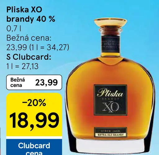 Pliska XO brandy