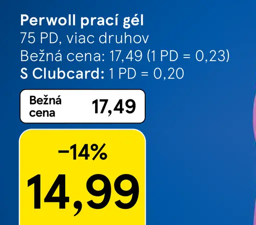 Perwoll prací gél