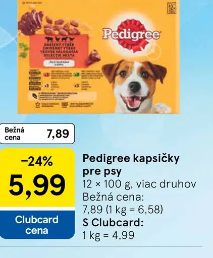 Pedigree kapsičky pre psy