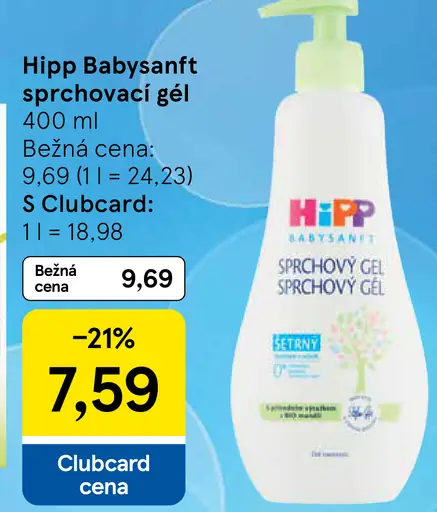 HiPP Babysanft sprchovací gél