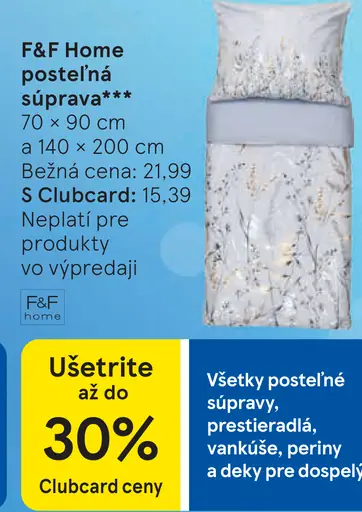 F&F Home posteľná súprava