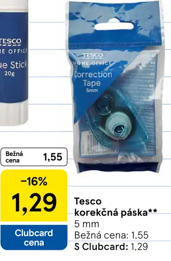 Tesco korekčná páska