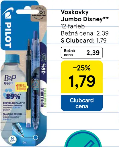 Voskovky Jumbo Disney